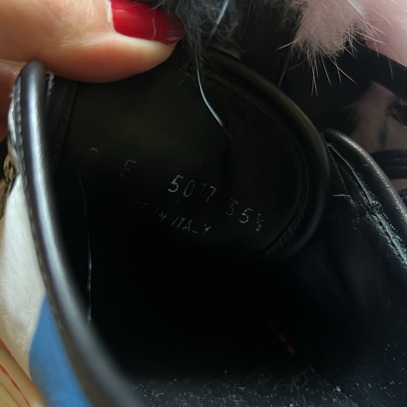 Fendi pink fur sneakers - Picture 6 of 12